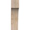 Ekena Millwork 5 1/2"W x 14"D x 22"H Westlake Smooth Knee Brace, Douglas Fir BRC06X14X22WTL00SDF - alternate 3